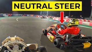 How to LEAN and NEUTRAL STEER in Karting (tutorial)