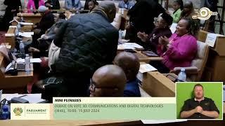 MINI PLENARIES, Budget Vote 30: Communications and Digital Technologies (M46), 15 July 2024