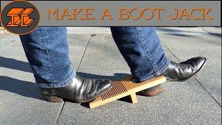 Woodworking Basics: How to Make and Use a Boot Jack