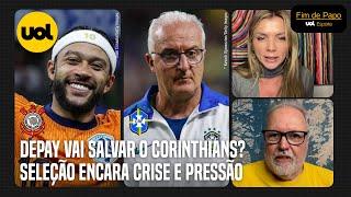  CORINTHIANS PODE CONFIAR EM DEPAY? SELEÇÃO BRASILEIRA SOB PRESSÃO; MARÍLIA RUIZ E RMP AO VIVO