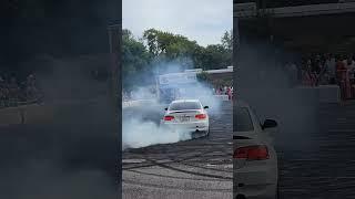 BMW 335i burnout