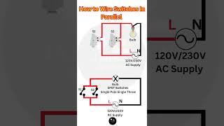 Why You’d Want to Wire a Switch in Parallel | #shorts