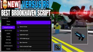 Brookhaven R6 GHUB V15 Versus Script Hub |Hydrogen,Fluxus,Arceus x Mobile