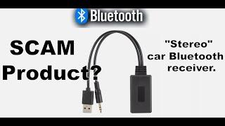 Is this "stereo" bluetooth receiver a scam product?