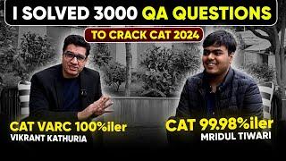 CAT 2024 Topper : How I Cracked CAT 2024 with 99.98%ile | Unveiling my Unknown Success Secrets