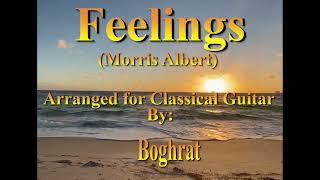 Feelings arranged for Classical Guitar By: Boghrat