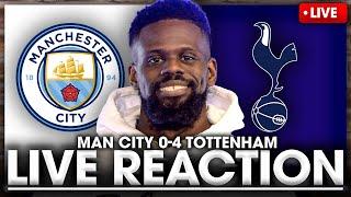 LIVE MATCH REACTION Man City Vs Tottenham @spurskingstv • Premier League