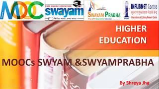 MOOCs| SWAYAM| SWAYAMPRABHA| INFLIBNET