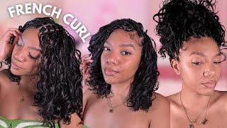 THE CUTEST FRENCH CURL BRAID BOB - ONLY HUMAN HAIR YWIGS