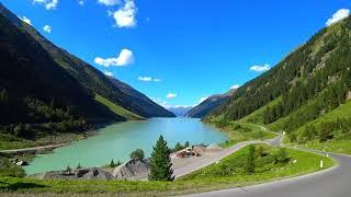 The panoramic Kaunertal Glacier Road, Tyrol, Austria (Kaunertaler Gletscher-Panoramastrasse)