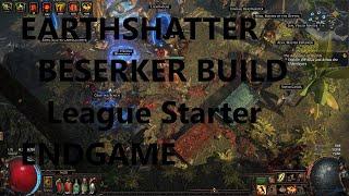 3,11 Path Of Exile, Marauder Beserker Impale EarthShatter, League Starter Endgame Build Guide