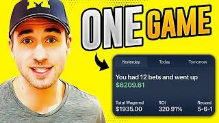 $6,000 Profit Betting on ONE NFL Game (Sports Betting Tutorial, Profitable Strategies Explained)