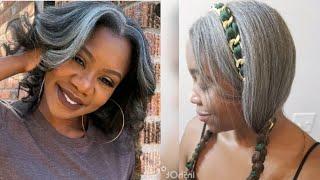 50 Chic Longhair //Gray Hairstyles for Women Confident Enough to Ditch the Dye