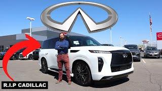 Infiniti Shocks Cadillac With Escalade Competitor! (2025 Infiniti QX80 Autograph)