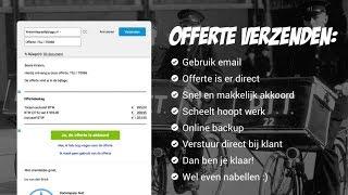 Offerte Training Vakmensen - Een offerte maken en verzenden