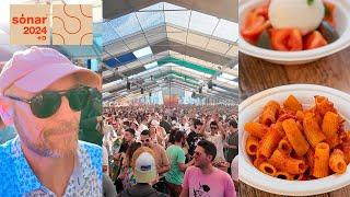 Cocinar y comer en un festival de música: Sonar 2024 & Fantástika de Bacaro