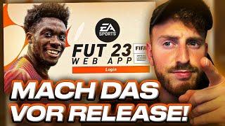 FIFA 23 WEB-APP RELEASE: DAS MUSST DU VORHER MACHEN