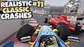 F1 2020 REALISTIC CLASSIC CRASHES #11