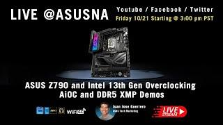 Intel 13th Gen K series & DDR5 overclocking insights and demos