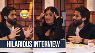 Naga Chaitanya Got Irritated By Niharika NM | Hilarious Chit Chat About Dhootha | Manastars