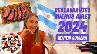 ONDE COMER EM BUENOS AIRES? Visitamos 4 restaurantes conhecidos da Argentina | VALE A PENA? É BOM?