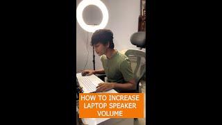 How To Increase Your Laptop Sound