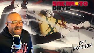 Anime John Wick is Finally HERE | Sakamoto Days Episode 1 Reaction