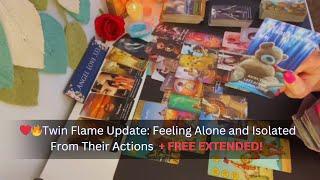 ️Twin Flame Update:  Feeling Alone and Isolated From Their Actions | Love Tarot Collective