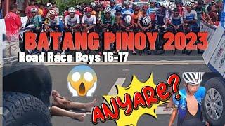 BATANG PINOY 2023 ROAD RACE 16-17 CATEGORY Dec 20 #batangpinoy #bikerace #roadrace