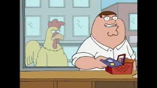 Family Guy -  The first fight between Peter and the giant chicken