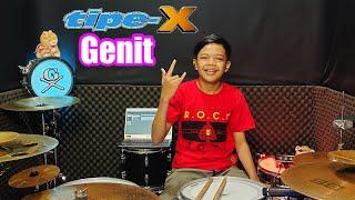  Tipe-X - Genit | Drum Cover By Gilang Dafa