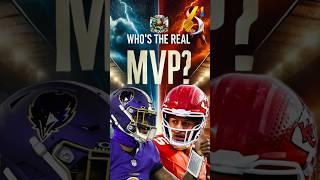 Lamar vs. Mahomes: Who’s the real MVP?  #NFL #MVP #LamarJackson #PatrickMahomes