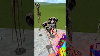 ZOONOMALY MONSTERS FAMILY PART 1 vs TOXIC CAULDRON in Garry's Mod !