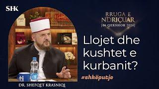 Llojet dhe kushtet e kurbanit? - Dr. Shefqet Krasniqi