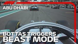 Bottas Triggers Beast Mode | 2019 Abu Dhabi Grand Prix