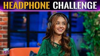 Headphone Challenge| Wania Nadeem | The Night Show with Ayaz Samoo