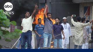 Protests break out in streets of Bangladesh