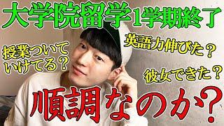 【大学院留学】留学最初の１学期目が終了。英語話せるようになった？彼女できた？内定は？【ヨーロッパ】