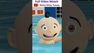Shark Bittu Ko Kha liya #shorts #ytshorts #cartoon #comedy #funny