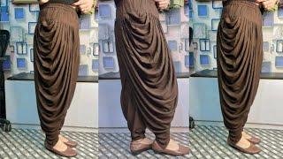 Dhoti Salwar Cutting and Stitching Very Easy Method #talentedrituinsan