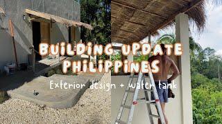 Exciting progress! New Rope Railing & Water Tank Update | Philippines Build 