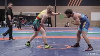 JAYDEN LAWRENCE vs JORDAN MELLARS-ROSE  [4K VIDEO]  -  AUST. NATIONAL WRESTLING CHAMPIONSHIPS 2022