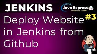 #3.Jenkins- How to deploy website in Jenkins from GiHub | Automation Server | 2020