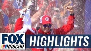 Kyle Larson Dominates in California | 2017 FONTANA | NASCAR on FOX