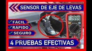 ️ Como PROBAR SENSOR De ARBOL De LEVAS Con Multimetro 4 PRUEBAS DEFINITIVAS GUÍA COMPLETA 