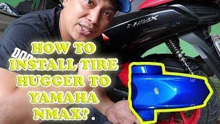 YAMAHA NMAX - HINDI na Masyadong MAPUTIK! (Cara Memasang Ban Hugger)