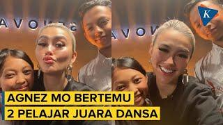 Akhirnya, Agnez Mo Bertemu 2 Pelajar Jago Dansa dari SMPN 1 Ciawi