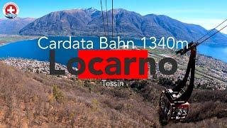 Locarno Tessin Lago Maggiore - Cardada Seilbahn