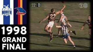 1998 AFL Grand Final - North Melbourne Vs Adelaide (Extended Highlights)