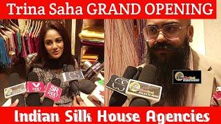 Trina Saha Grand Opening Indian Silk House Agencies | YourTimeDeal Kolkata News